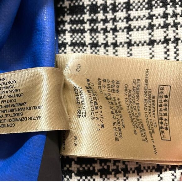 Burberry London England Wool Jacket With Cobalt Blue Lining 😍 - Picture 12 of 16